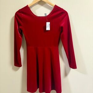 The Children's Place Vibrant Red Casual Dress